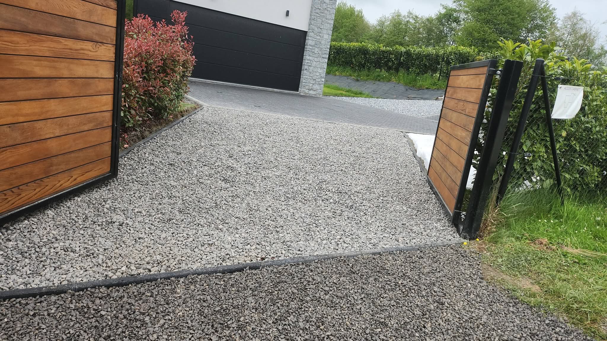 Chantier à Modave
