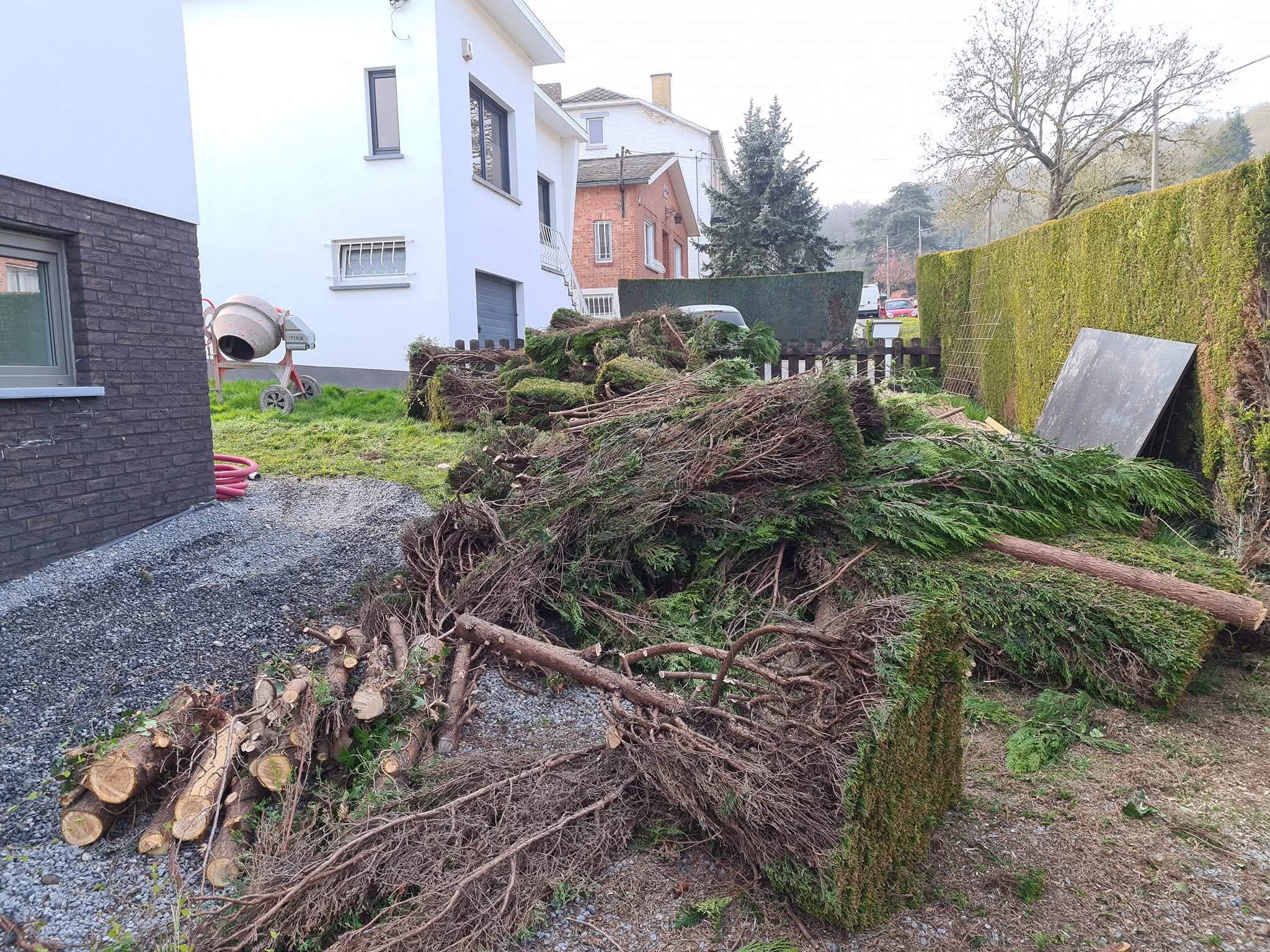 Chantier à Flémalle