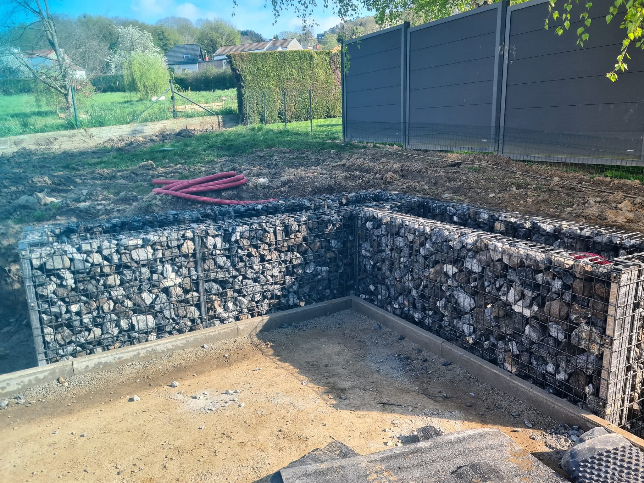 Chantier à Flémalle