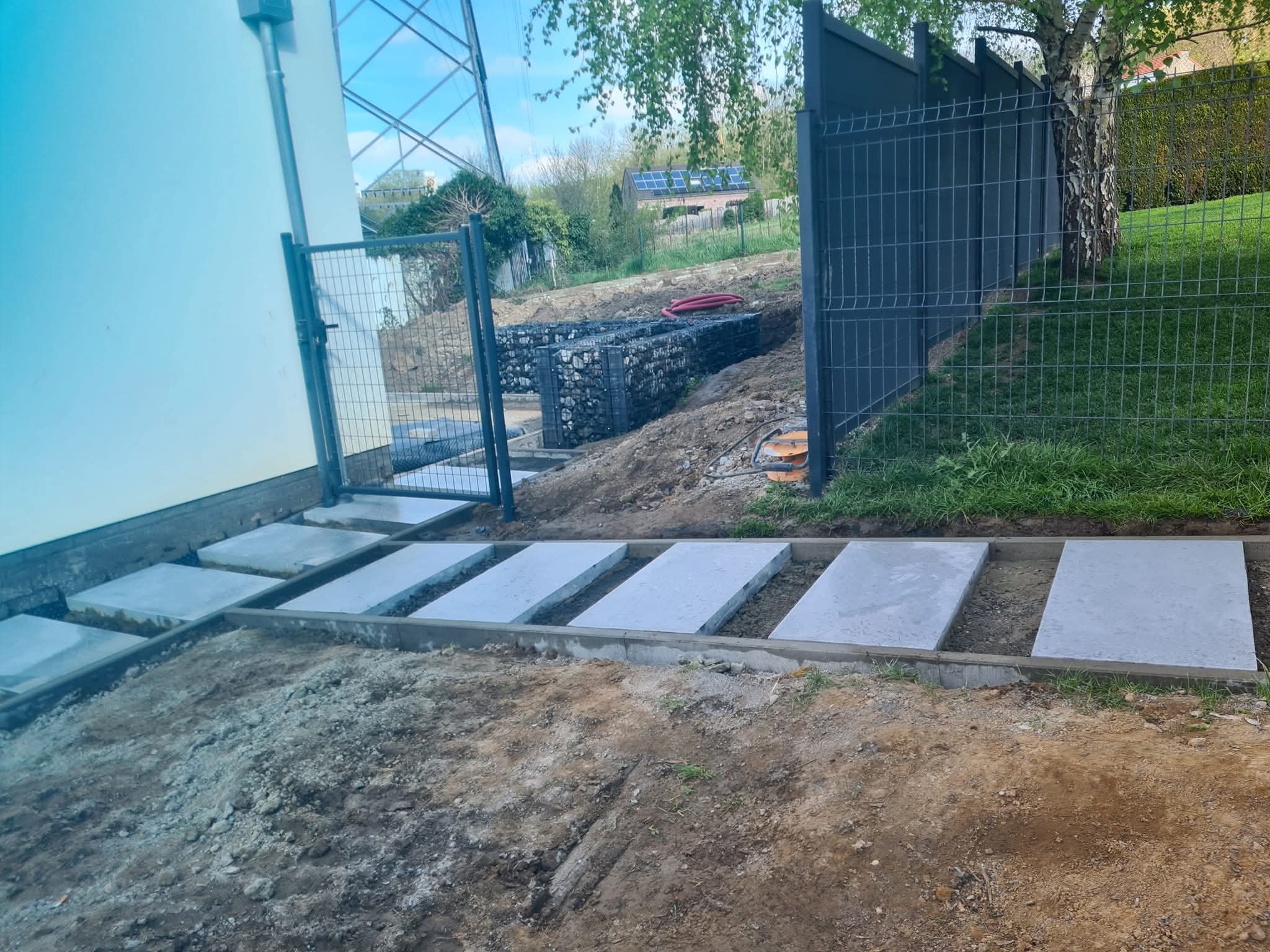 Chantier à Flémalle