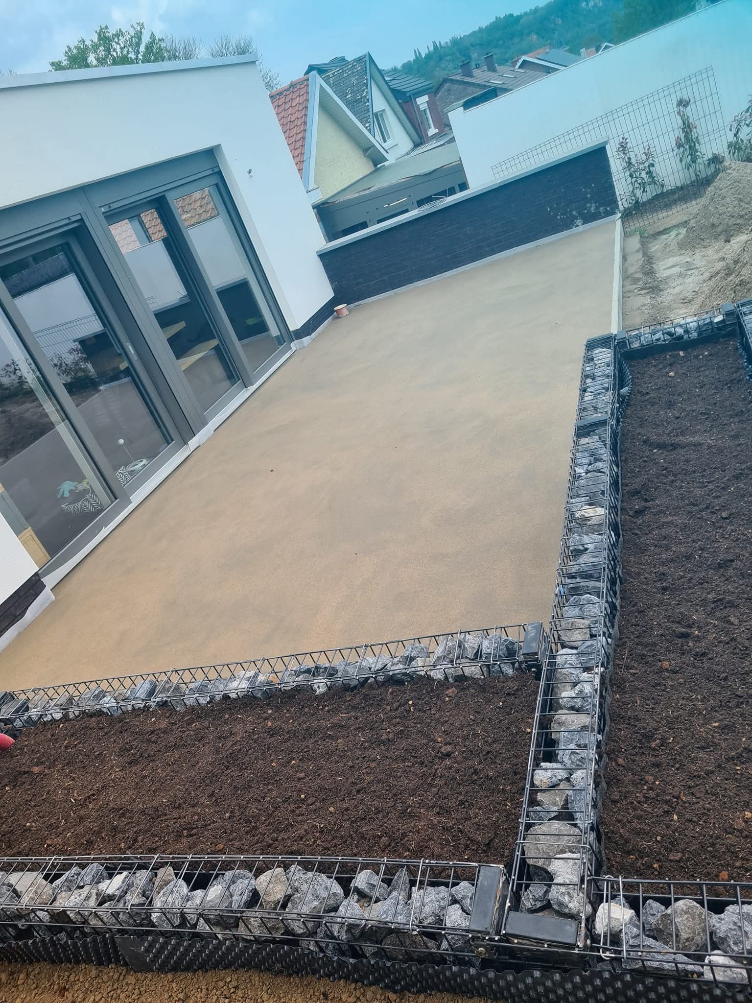 Chantier à Flémalle