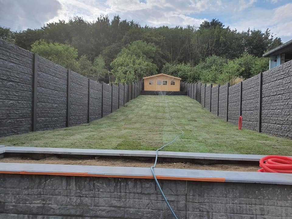 Palissade béton par Jardin Passion